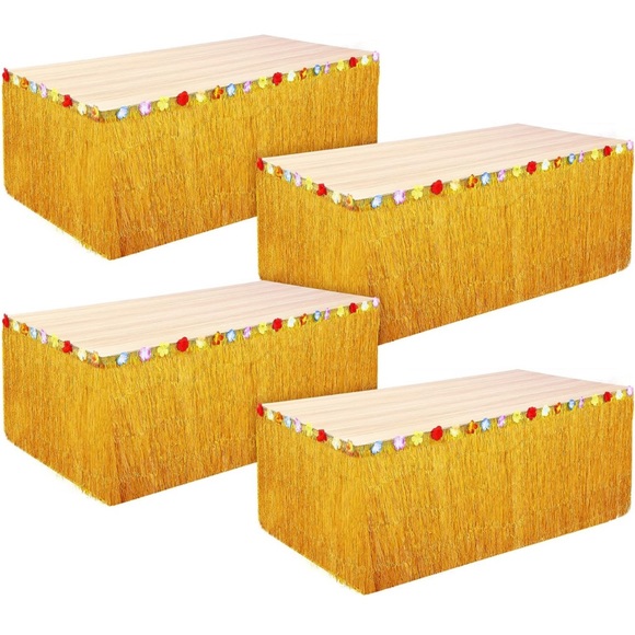 Party Supplies Luau Grass Table Skirts 4 Poshmark